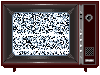 old tv, static